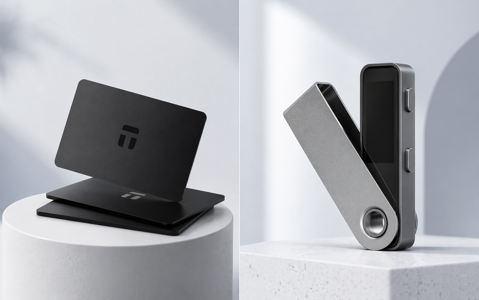 Tangem versus Ledger simplicity and flexibility comparison image