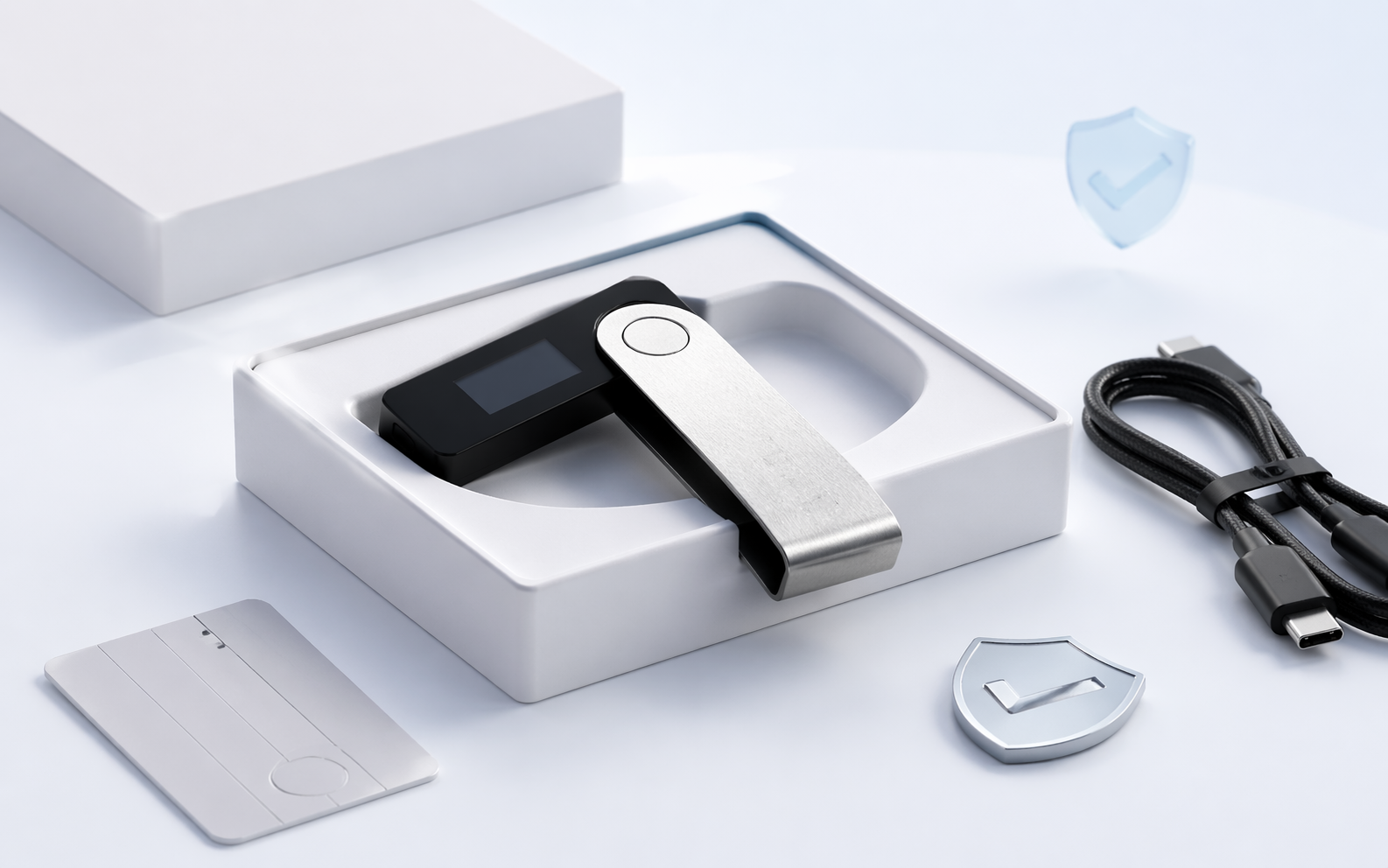 Beginner hardware wallet onboarding and setup image