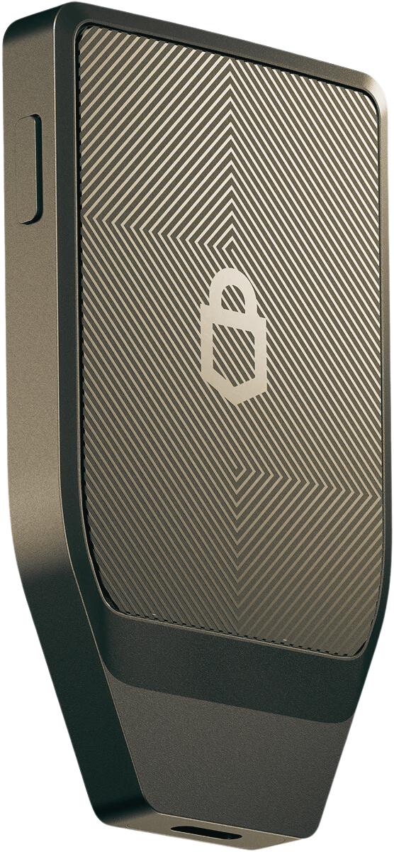 Trezor hardware wallet device
