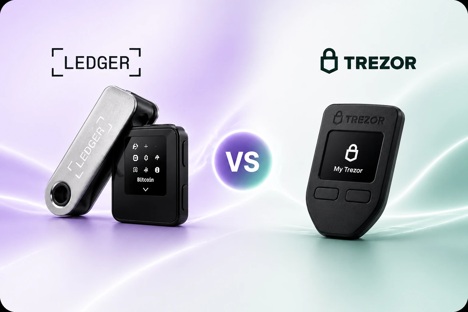 Ledger vs Trezor hardware wallet comparison