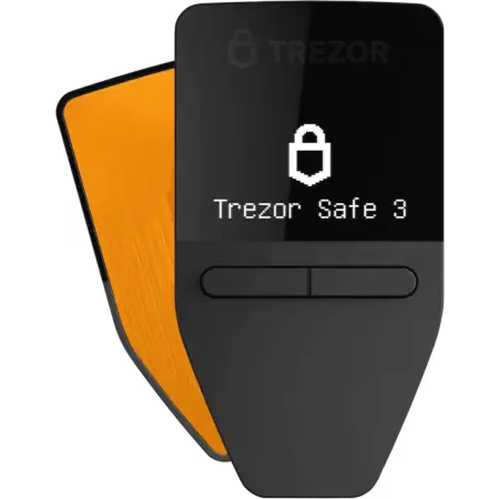 Trezor Safe 3 hardware wallet